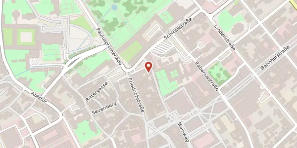 Karte der Umgebung von Nonnengasse 19, 36037 Fulda