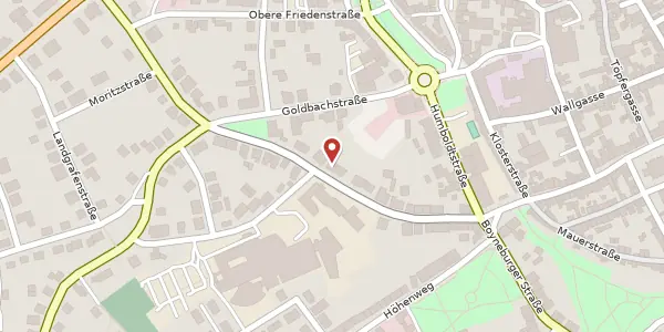 Karte der Umgebung von Luisenstr. 18, 37269 Eschwege