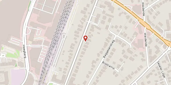 Karte der Umgebung von Langenstücken 22, 22393 Hamburg