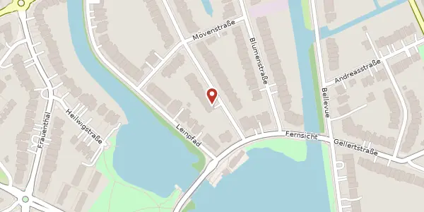 Karte der Umgebung von Agnesstr. 9, 22301 Hamburg