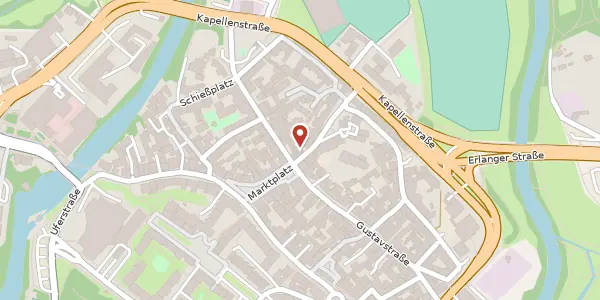 Karte der Umgebung von Heiligenstr. 5, 90762 Fürth