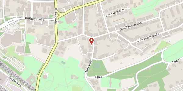 Karte der Umgebung von Parkweg 4, 58452 Witten