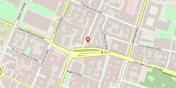 Karte der Umgebung von Oskar-von-Miller-Ring 29, 80333 München