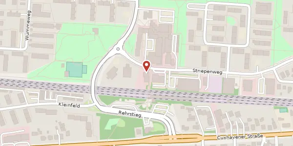 Karte der Umgebung von Striepenweg 43, 21147 Hamburg