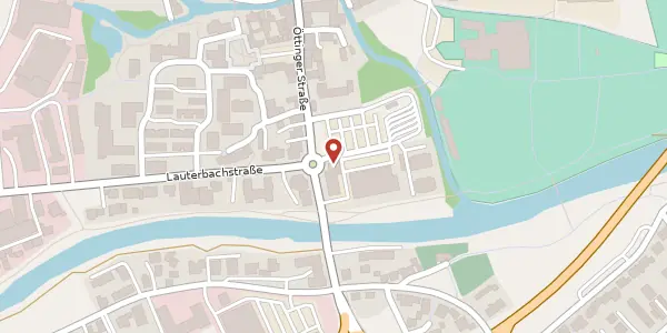 Karte der Umgebung von Öttinger Str. 21 b, 84307 Eggenfelden
