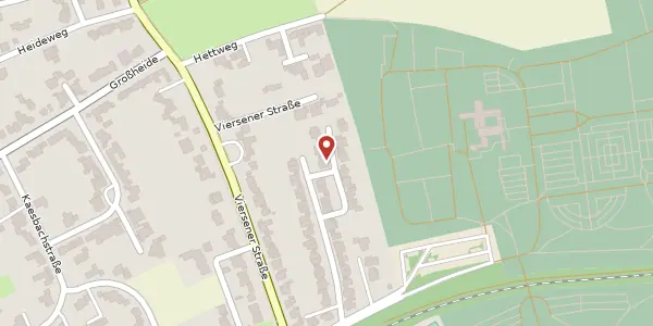 Karte der Umgebung von Birkenallee 47, 41063 Mönchengladbach