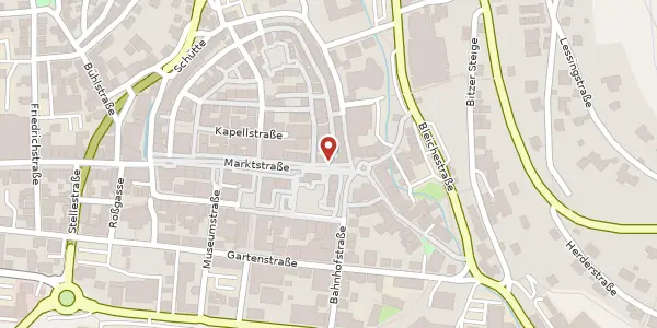 Karte der Umgebung von Marktstraße 8, 72458 Albstadt