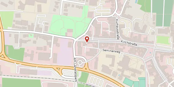 Karte der Umgebung von Hamburger Straße 22, 23795 Bad Segeberg