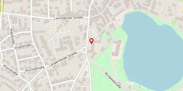Karte der Umgebung von Andreasstraße 11, 36433 Bad Salzungen