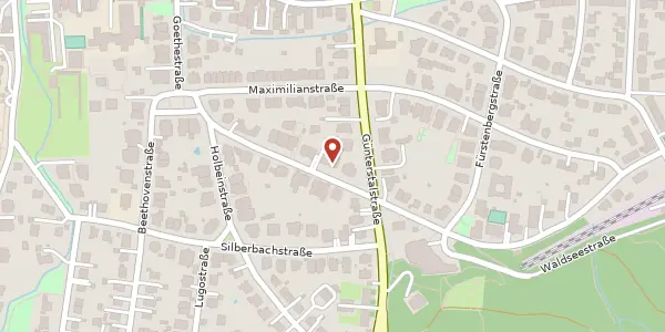 Karte der Umgebung von Schwaighofstraße 1, 79100 Freiburg im Breisgau