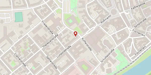 Karte der Umgebung von Luitpoldstr. 2-6, 97421 Schweinfurt