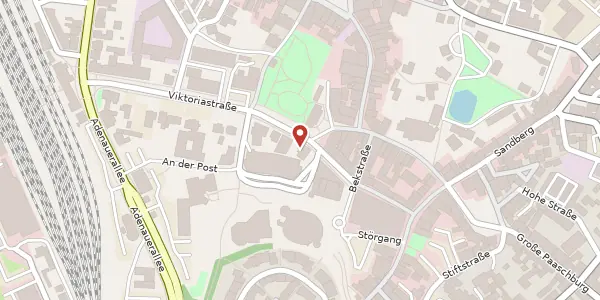 Karte der Umgebung von Viktoriastraße 5, 25524 Itzehoe