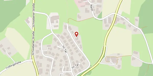 Karte der Umgebung von Am Reither Berg 16, 85560 Ebersberg