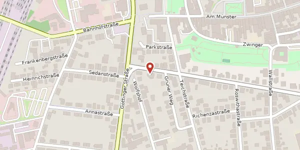 Karte der Umgebung von Friedrichstraße 2, 37154 Northeim