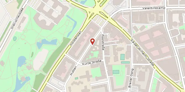 Karte der Umgebung von Pilatuspool 7, 20355 Hamburg