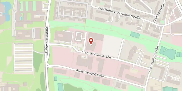 Karte der Umgebung von Franz-Mayer-Str. 5, 93053 Regensburg