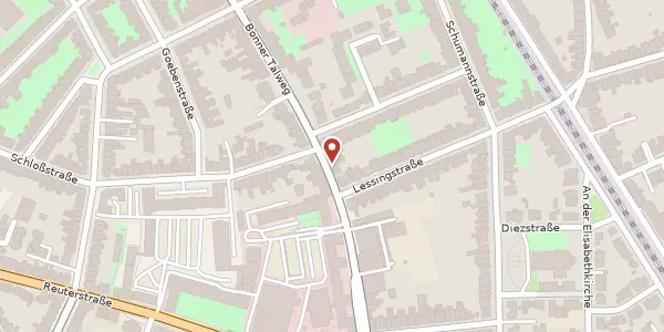 Karte der Umgebung von Bonner Talweg 71, 53113 Bonn