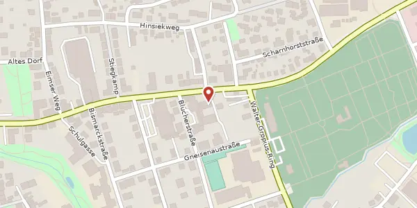Karte der Umgebung von Hildesheimer Straße 19, 31061 Alfeld