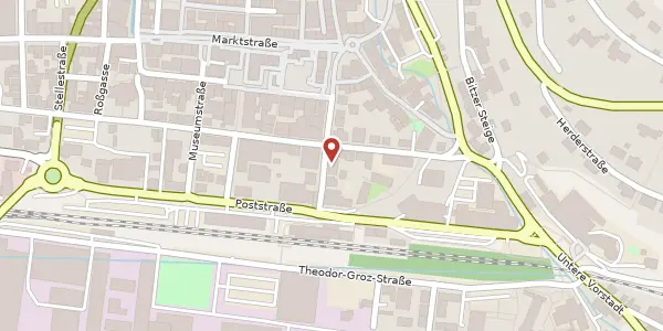 Karte der Umgebung von Bahnhofstraße 10, 72458 Albstadt