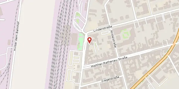 Karte der Umgebung von Bahnhofstraße 3-4, 06749 Bitterfeld-Wolfen