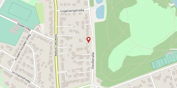 Karte der Umgebung von Deußstr. 10a, 47803 Krefeld