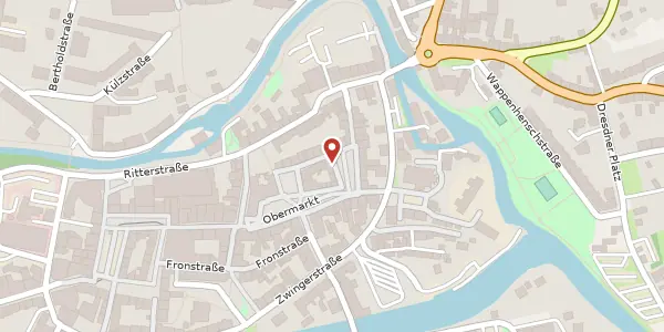 Karte der Umgebung von Obermarkt 22, 04720 Döbeln