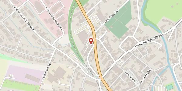 Karte der Umgebung von Weimarische Straße 17 A, 99438 Bad Berka