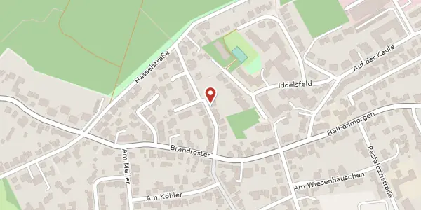 Karte der Umgebung von Lucie-Kahlenborn-Str. 15, 51427 Bergisch Gladbach
