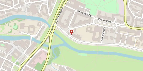 Karte der Umgebung von Prinzregentenufer 9, 90489 Nürnberg