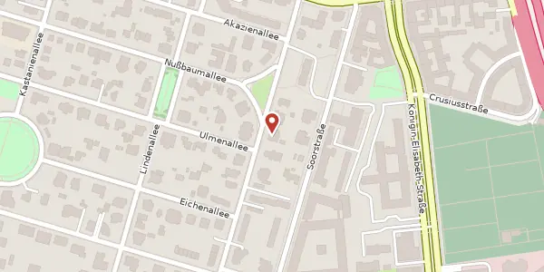 Karte der Umgebung von Ahornallee 49, 14050 Berlin