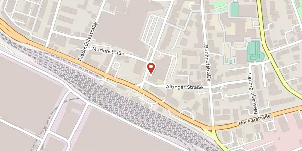 Karte der Umgebung von Mercedesstraße 19, 71063 Sindelfingen