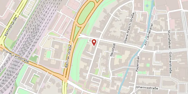 Karte der Umgebung von Geiststraße 2, 37073 Göttingen
