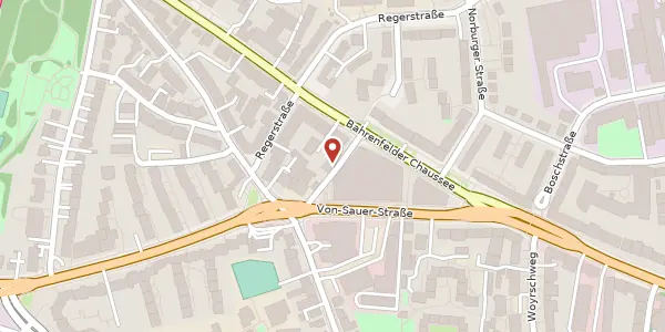 Karte der Umgebung von Straußstraße 9, 22761 Hamburg