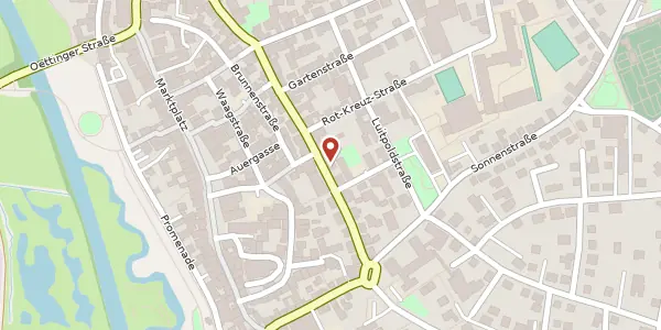 Karte der Umgebung von Bühringerstr. 17, 91710 Gunzenhausen
