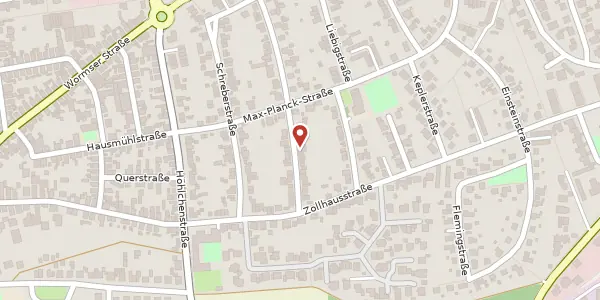 Karte der Umgebung von Röntgenstraße 21, 67551 Worms