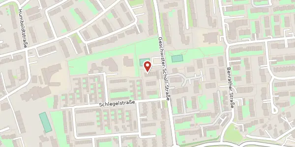 Karte der Umgebung von Geschwister-Scholl-Str. 23 d, 40789 Monheim