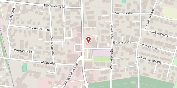 Karte der Umgebung von Bremer Straße 2, 28816 Stuhr
