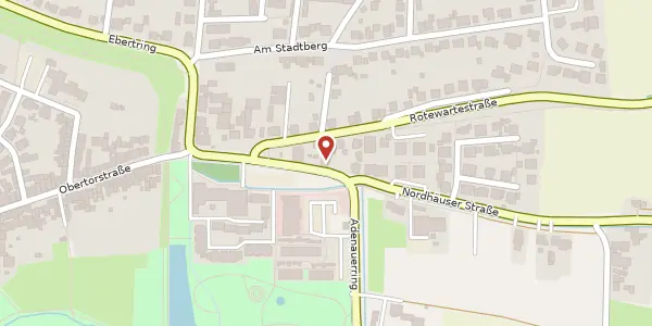 Karte der Umgebung von Adenauerring 9, 37115 Duderstadt