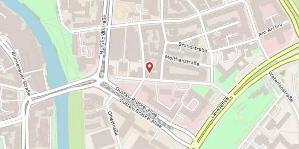 Karte der Umgebung von Adolfstraße 6, 30169 Hannover