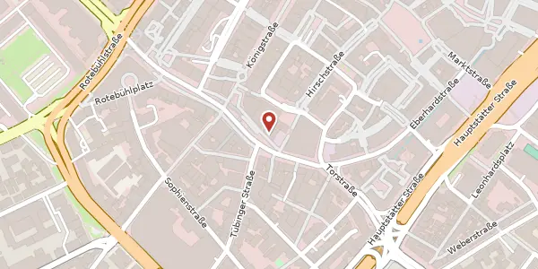 Karte der Umgebung von Königstraße 49, 70173 Stuttgart