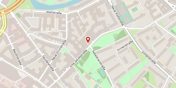 Karte der Umgebung von Alte Jakobstraße 83-84, 10179 Berlin