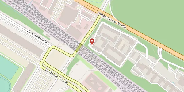 Karte der Umgebung von Regensburger Str. 346, 90480 Nürnberg