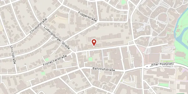 Karte der Umgebung von Fronackerstraße 22, 71332 Waiblingen