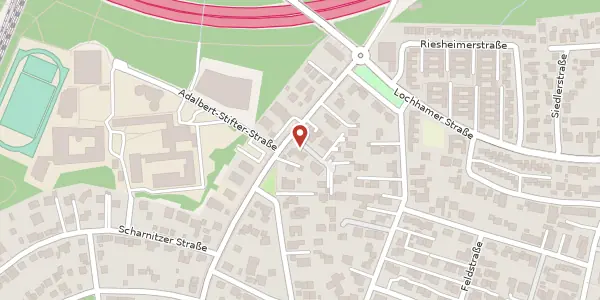 Karte der Umgebung von Rottenbucher Str. 54, 82166 Gräfelfing