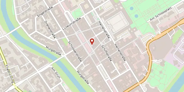Karte der Umgebung von Kaiserstraße 30, 76437 Rastatt