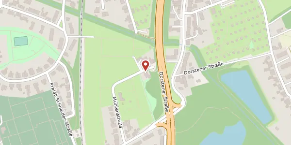 Karte der Umgebung von Mühlenstr. 30, 44651 Herne