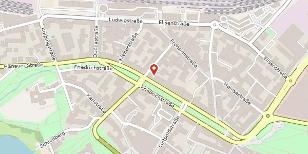 Karte der Umgebung von Weißenburger Str. 34, 63739 Aschaffenburg