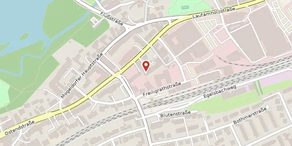 Karte der Umgebung von Freiligrathstraße 5, 90482 Nürnberg