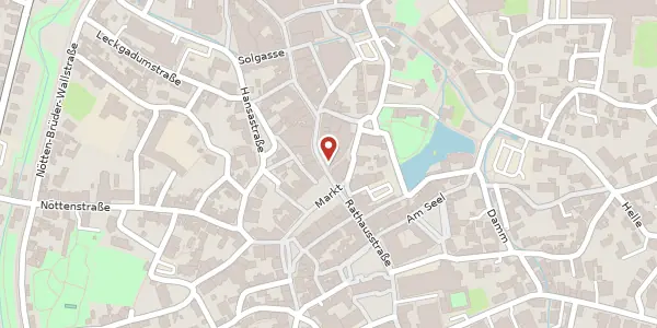 Karte der Umgebung von Brüderstr. 2-4, 59494 Soest