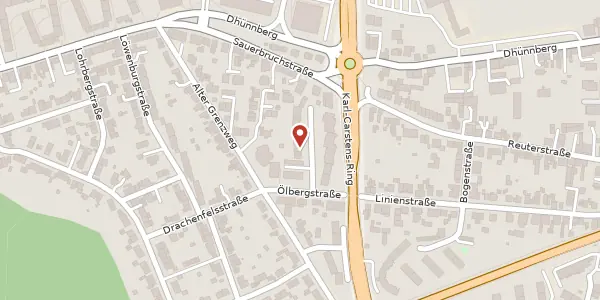 Karte der Umgebung von Ölbergstr. 3c, 51375 Leverkusen